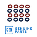Genuine GM Injector O-Ring seal kit 8 red and 8 blue 89017587