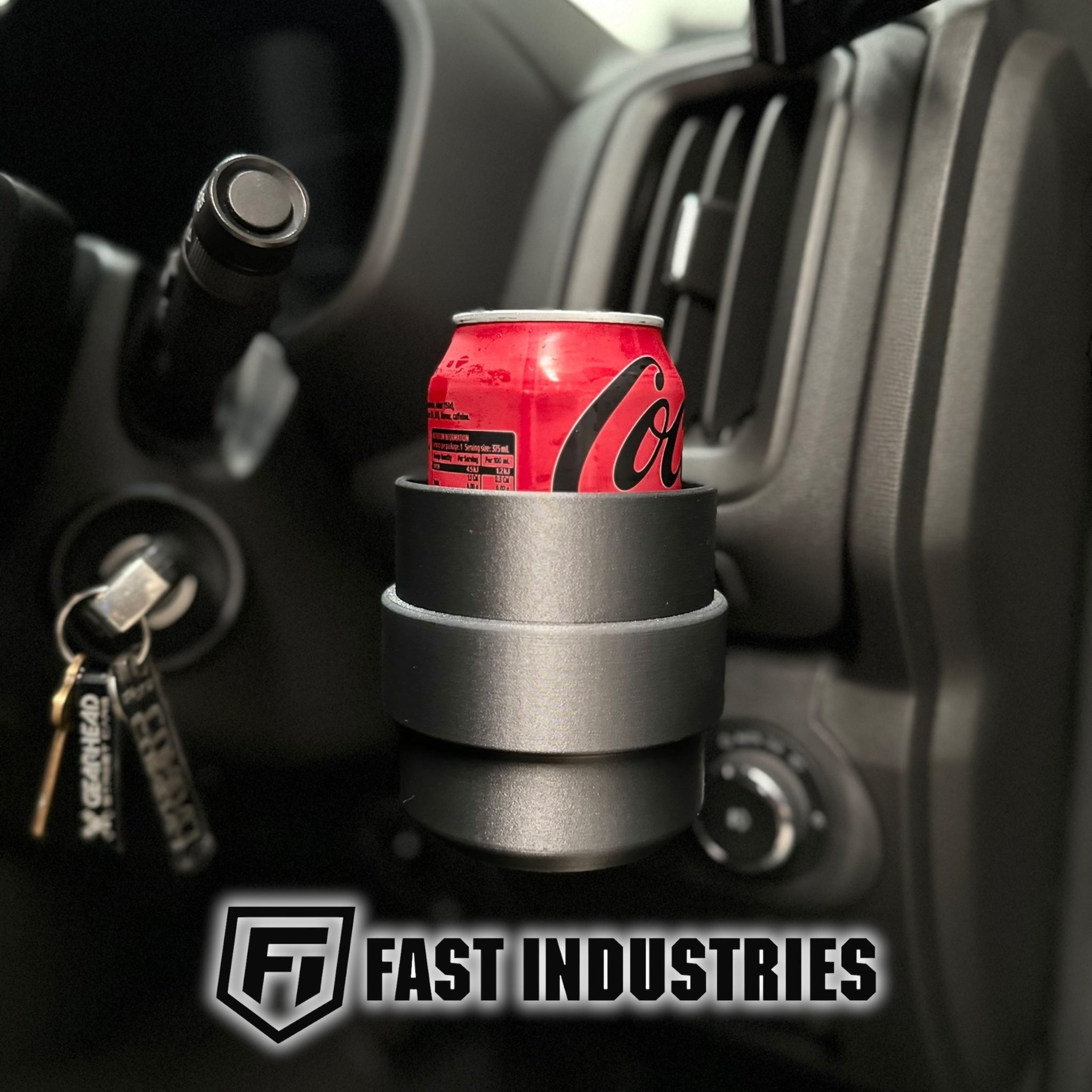 Fast Industries RG Colorado Can/Colster Cup Holder – Reinforced Black Edition