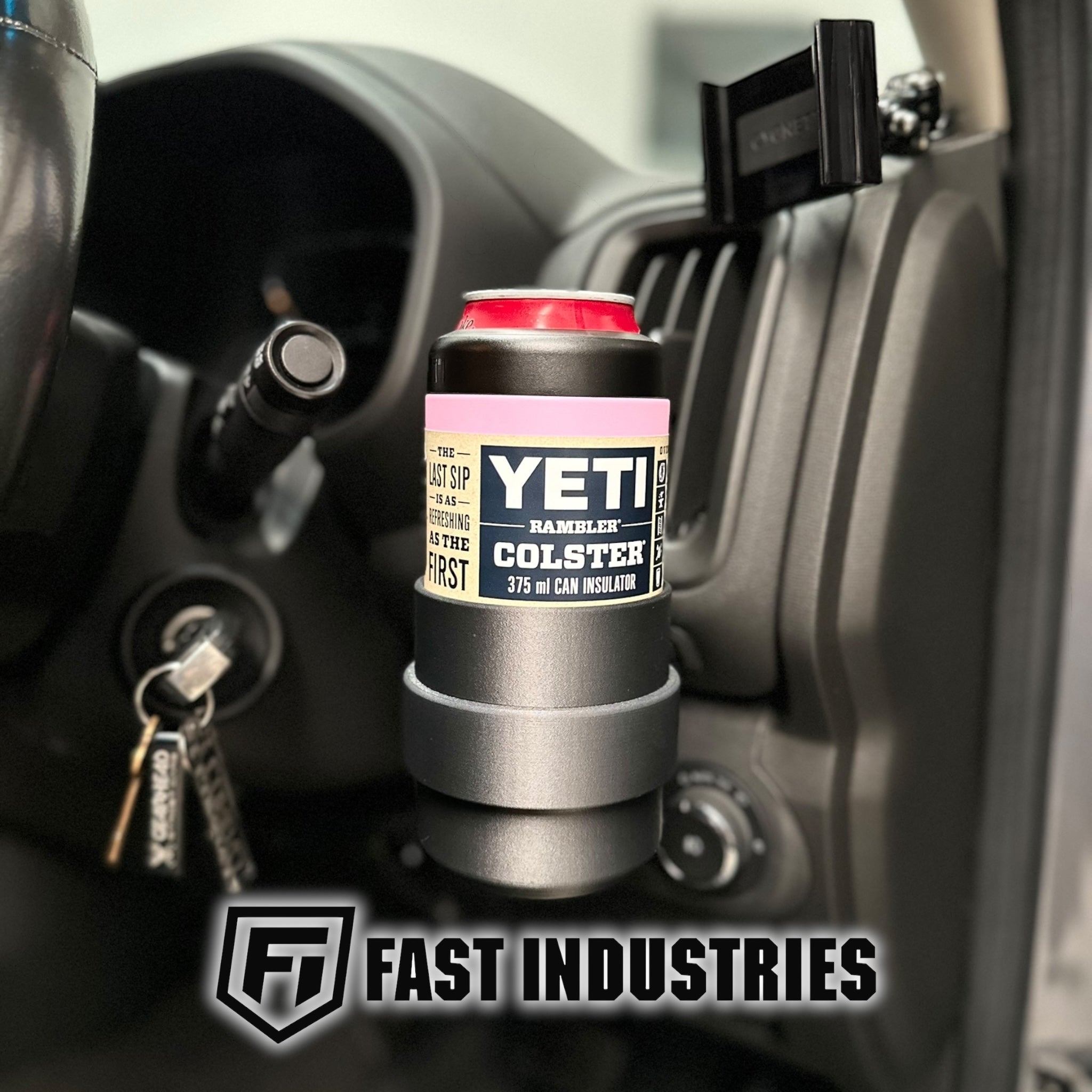 Fast Industries RG Colorado Can/Colster Cup Holder – Reinforced Black Edition
