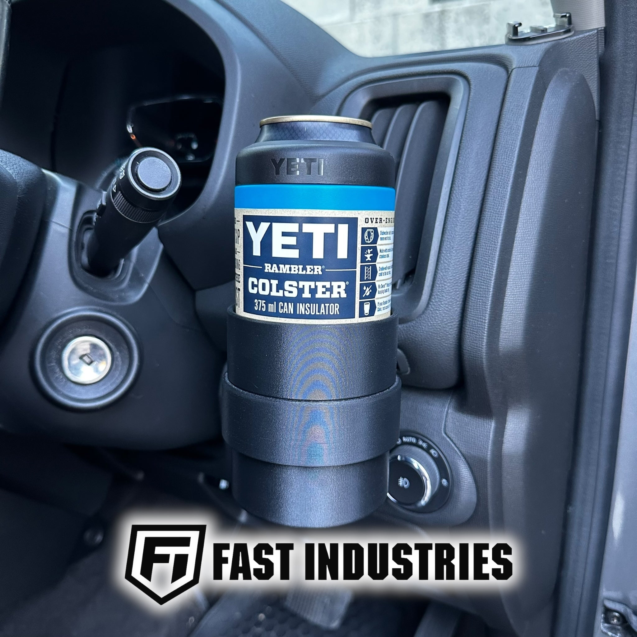 Fast Industries RG Colorado Can/Colster & 20oz Tumbler Cup Holder – Reinforced Black Edition