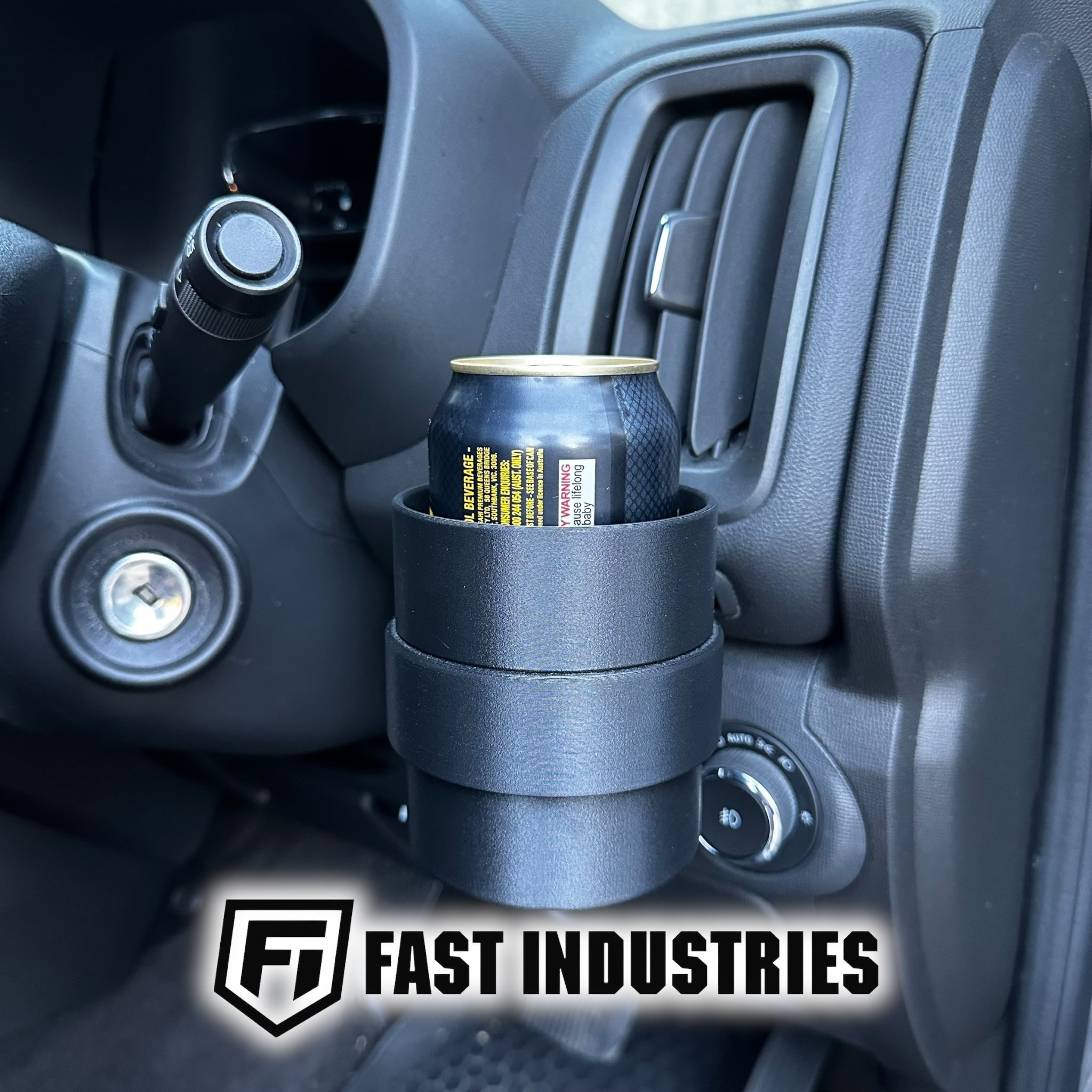 Fast Industries RG Colorado Can/Colster & 20oz Tumbler Cup Holder – Reinforced Black Edition