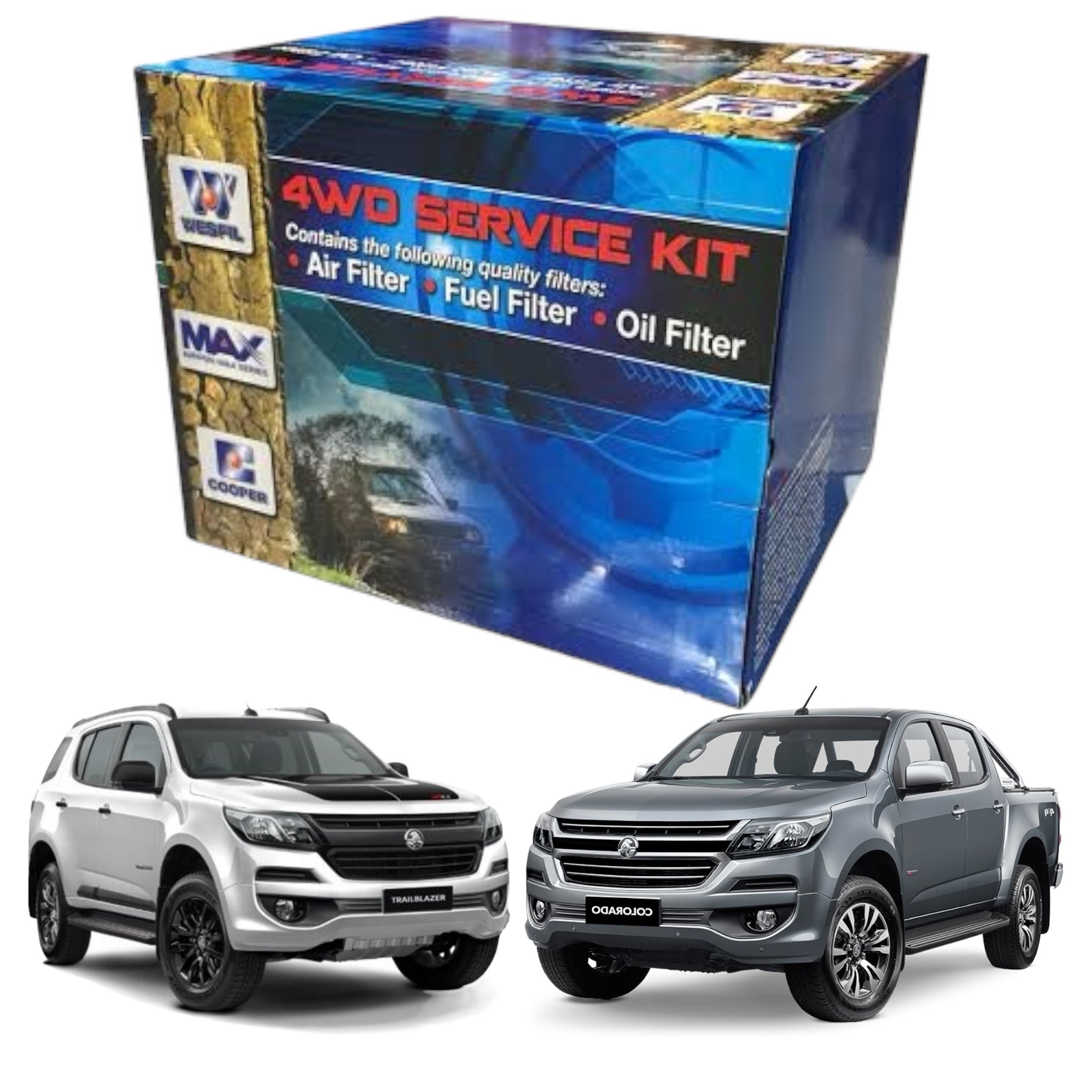 Holden RG Colorado, Trailblazer, HSV Sports Cat Cooper Filter Service Kit WK50CAB