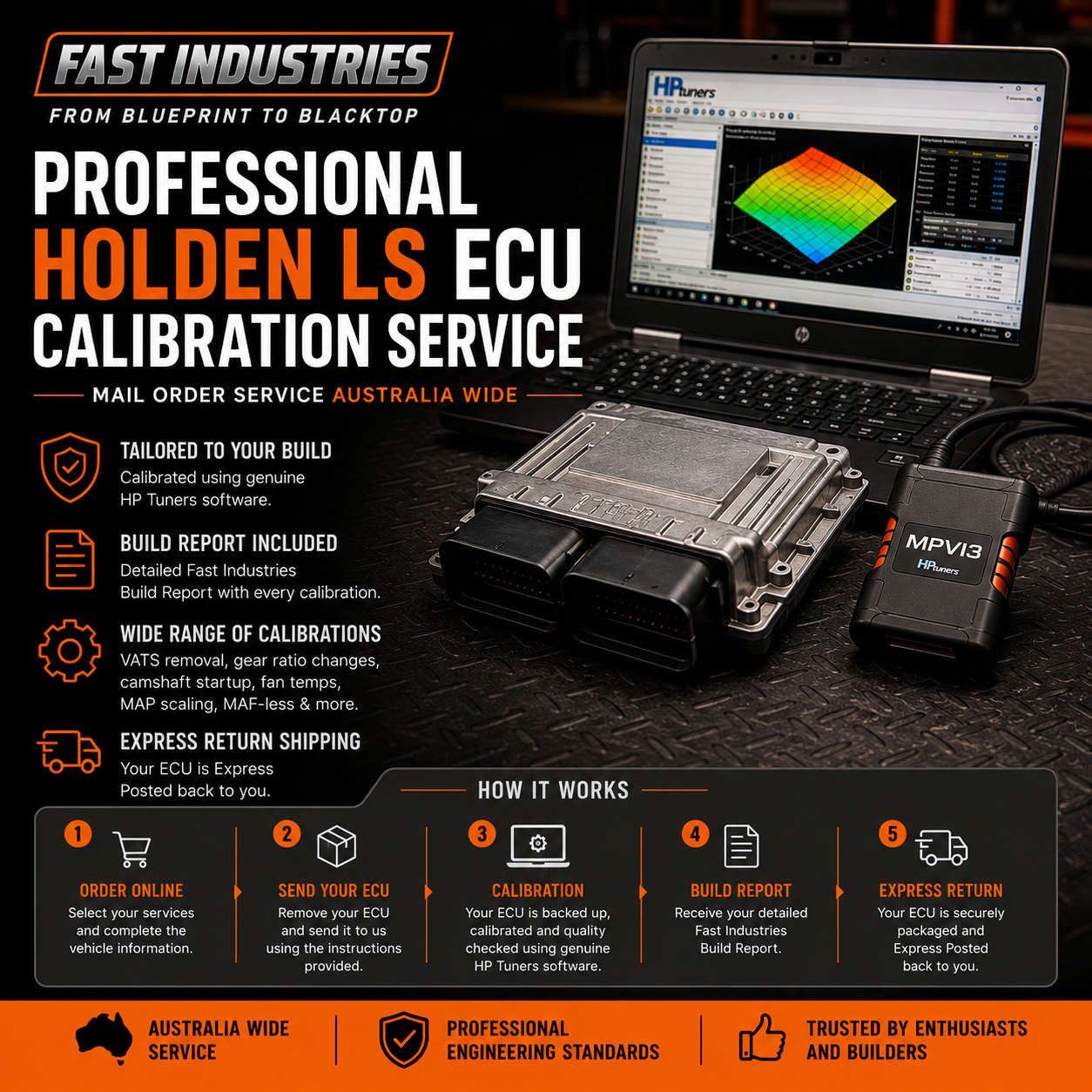Holden LS ECU Calibration Service | VATS Removal, Startup Calibrations & Australia-Wide Service