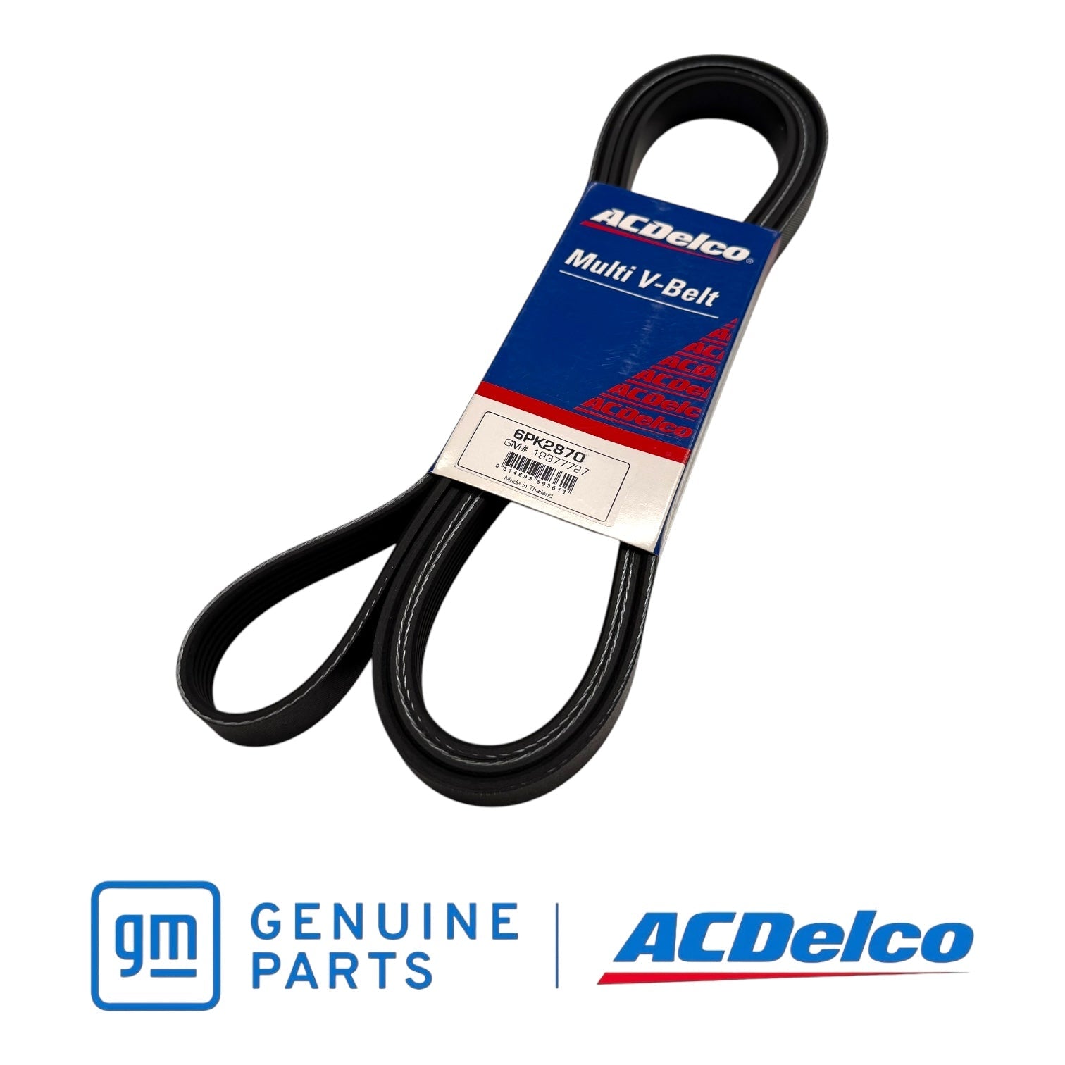 ACDelco Genuine RG Colorado Drive Belt 6PK2870 19377727 by Fast Industries