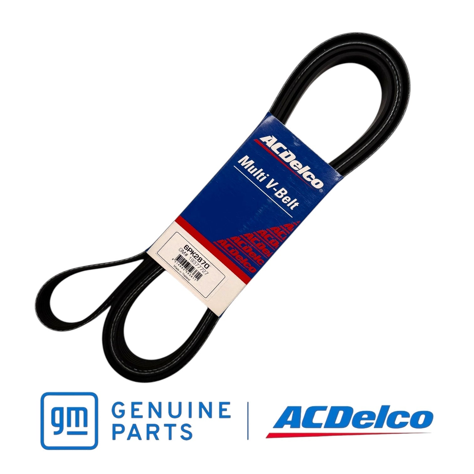 ACDelco Genuine RG Colorado Drive Belt 6PK2870 19377727 by Fast Industries