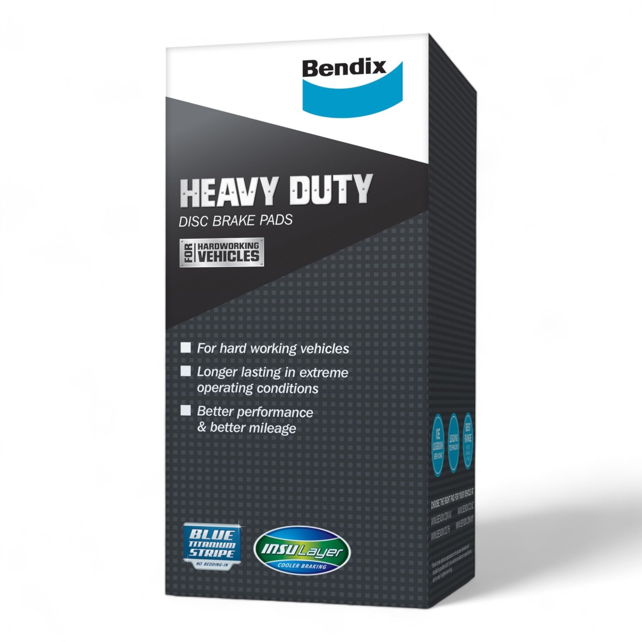 Bendix Heavy Duty Brake Pad Kit DB1365HD – Holden Commodore VT VU VX VY VZ Front by Fast Industries