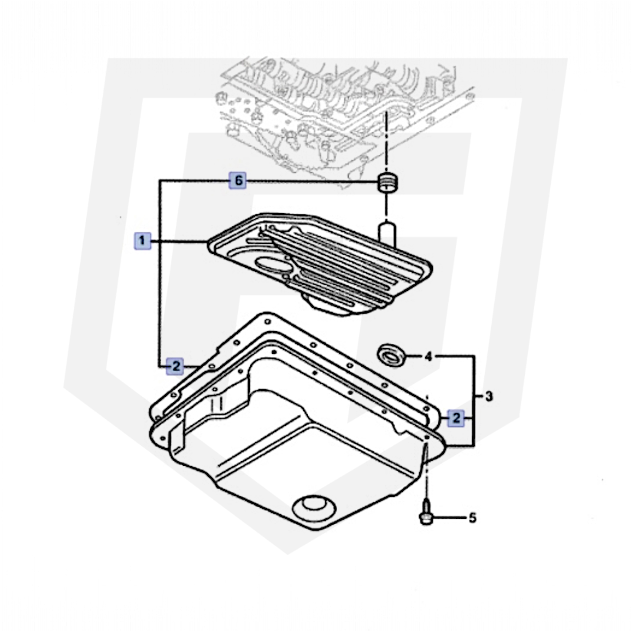 Genuine GM 4L60E Transmission Filter & Gasket Kit 24208576 by Fast Industries