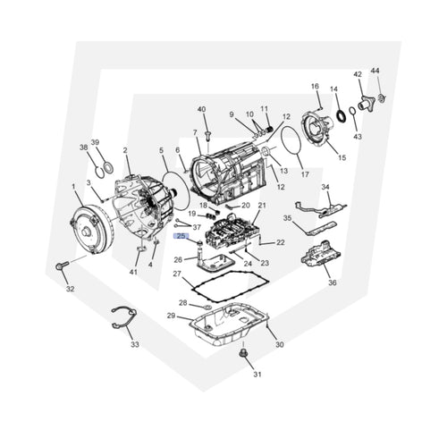 Genuine GM 6L80E Transmission Filter Seal 24225347 by Fast Industries