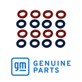 Genuine GM Injector O-Ring seal kit 8 red and 8 blue 89017587 by Fast Industries