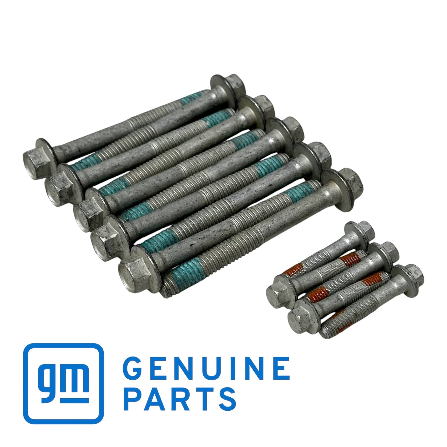 Genuine GM LS Engine Cylinder Head Bolt Kit 2004 onwards (Equal length) 17800568 by Fast Industries