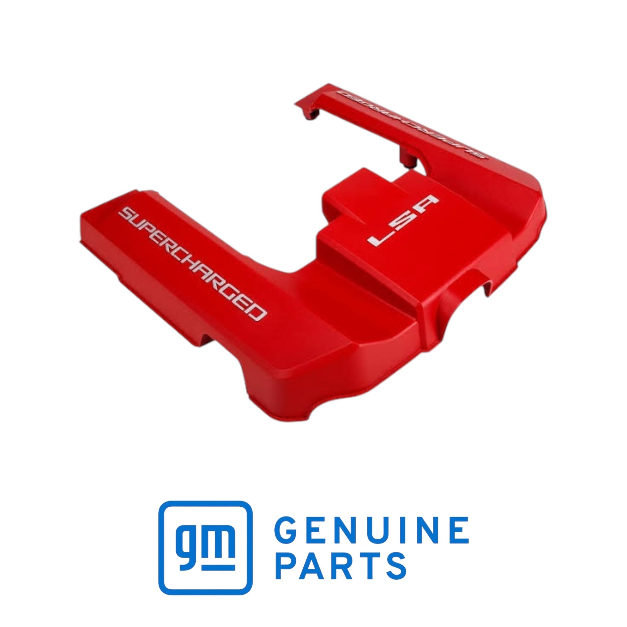 Genuine GM LSA Engine Cover Red 12639443 by Fast Industries