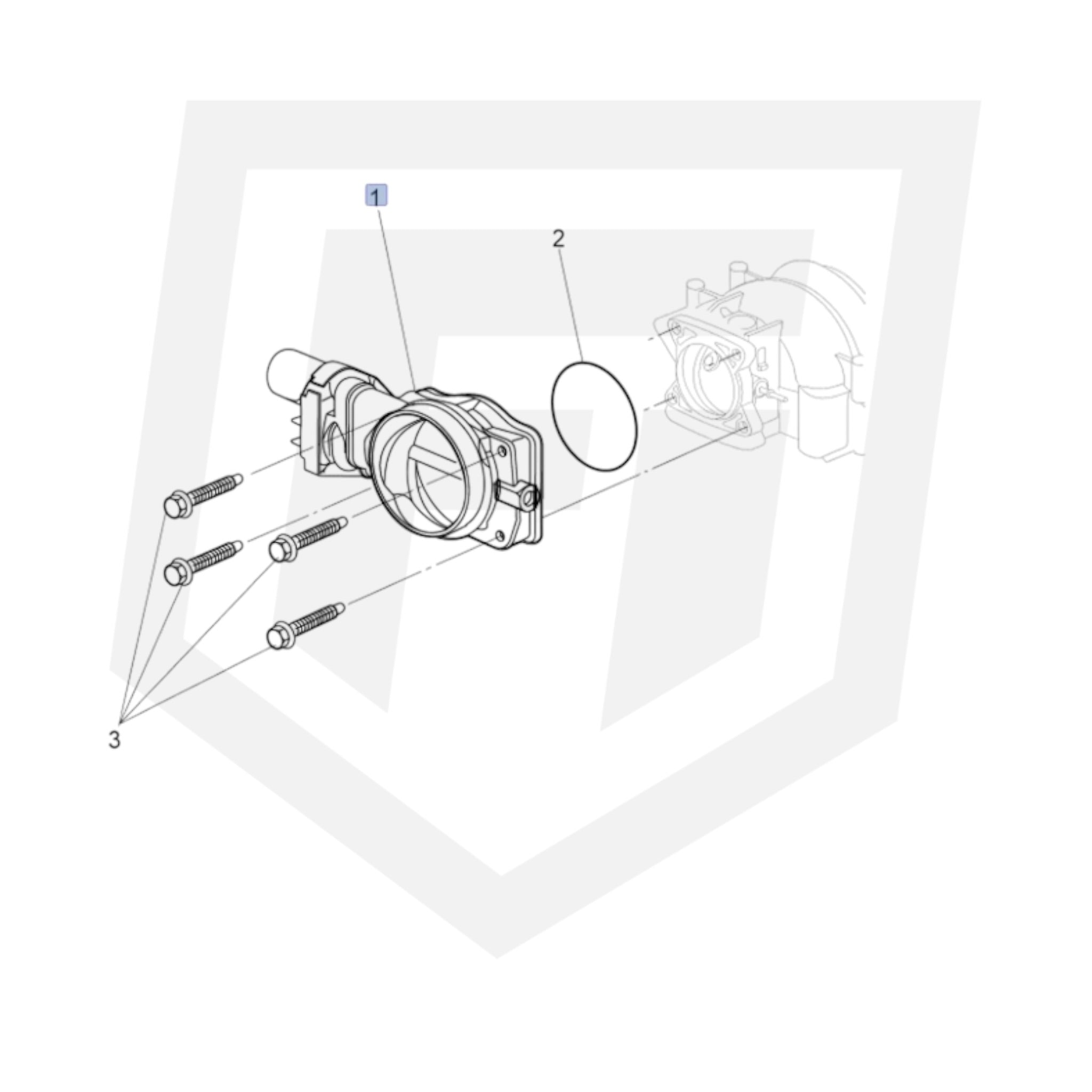 Genuine GM VE-VF LS3 Throttle Body 19420707 by Fast Industries