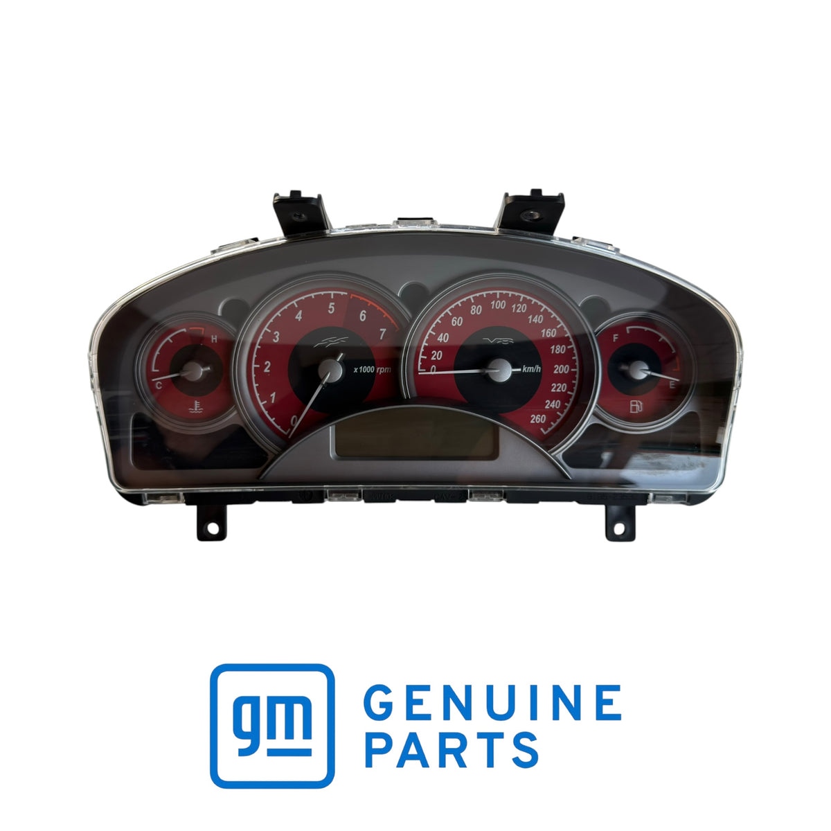 Genuine Holden VZ Commodore instrument cluster part number 92121927 identification label