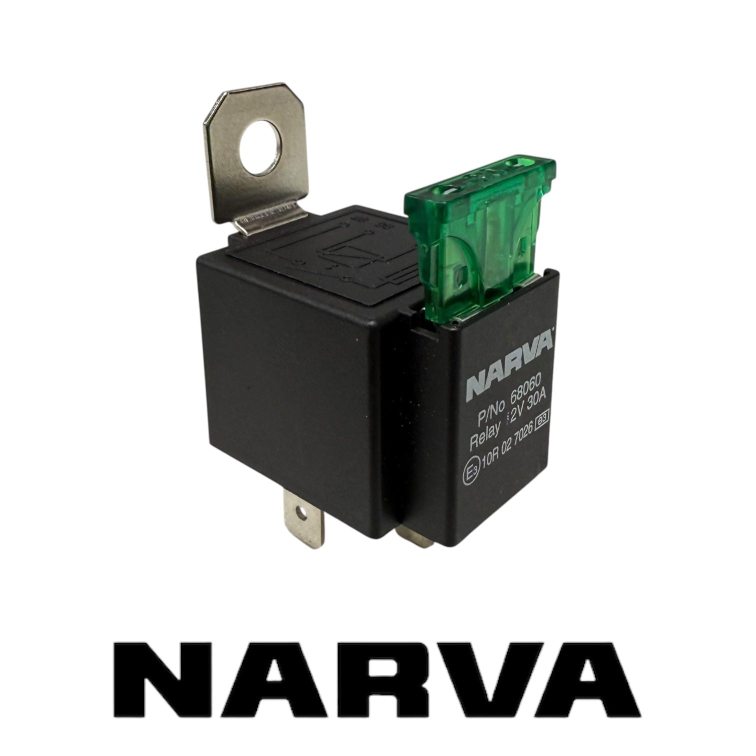 Narva 4 Pin 30 Amp fused Relay 68060 by Fast Industries