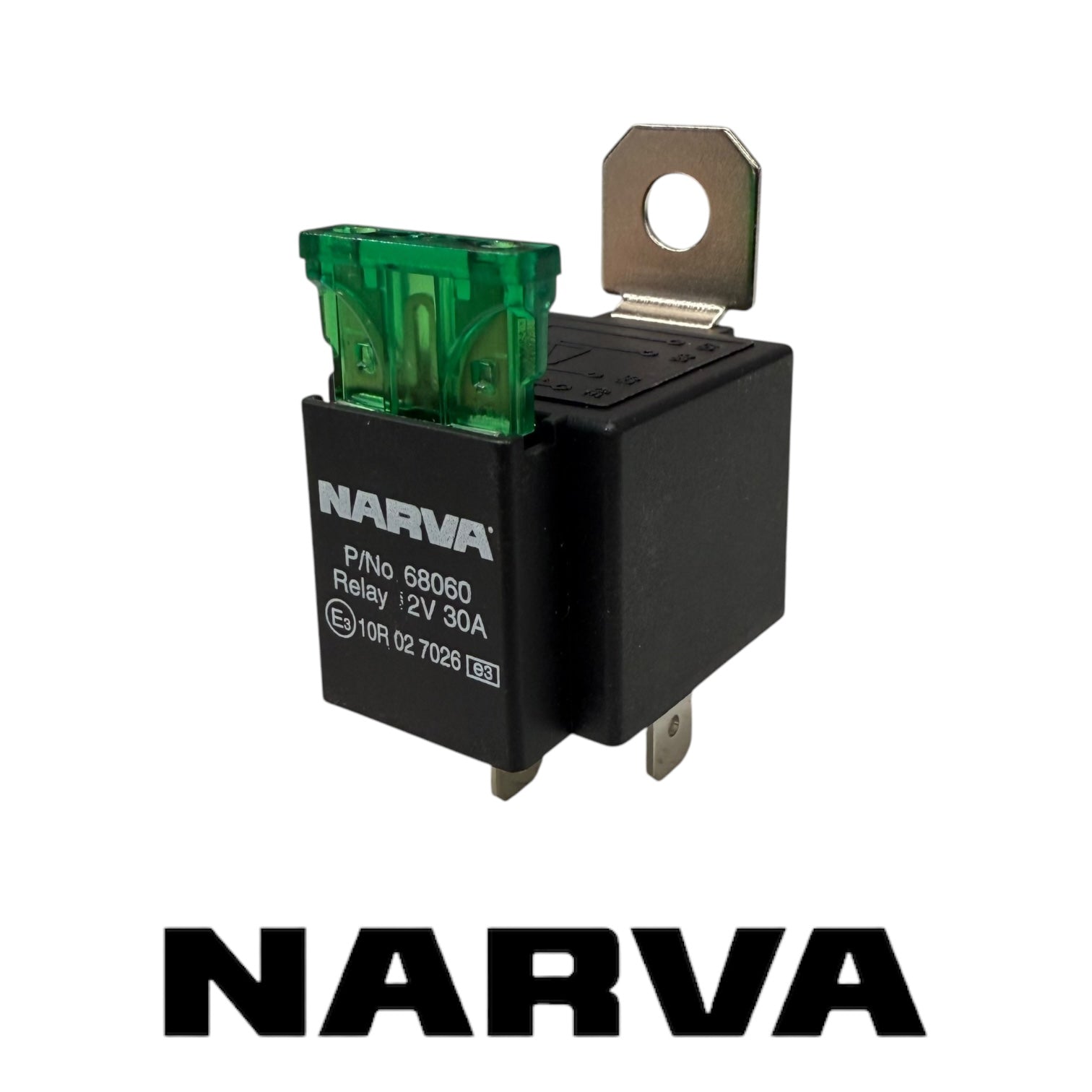 Narva 4 Pin 30 Amp fused Relay 68060 by Fast Industries