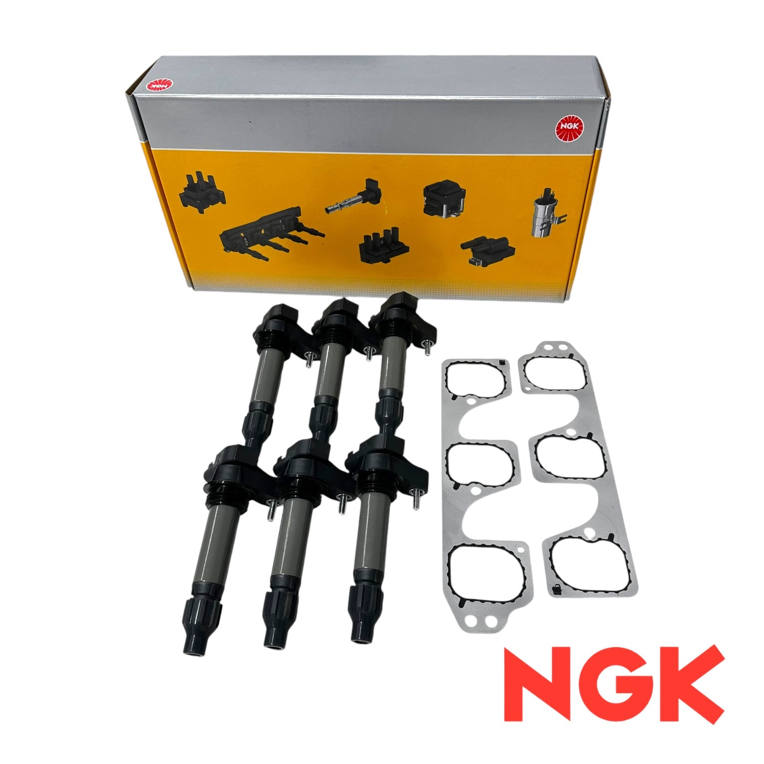 NGK VZ-VE V6 Holden Commodore Ignition Coil Kit 48516 U5130-6 by Fast Industries
