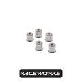Raceworks 1mm Oil Restrictor Suit AN-4 5pk RWF-399-04-5 by Fast Industries