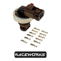 Raceworks 6PIN Electrical Bulkhead Steel Weld On Kit ALY-139-S by Fast Industries