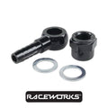 Raceworks Alloy AN-6 Banjo Set Suit Bosch 044 Pump RWF-724-044-06BK by Fast Industries