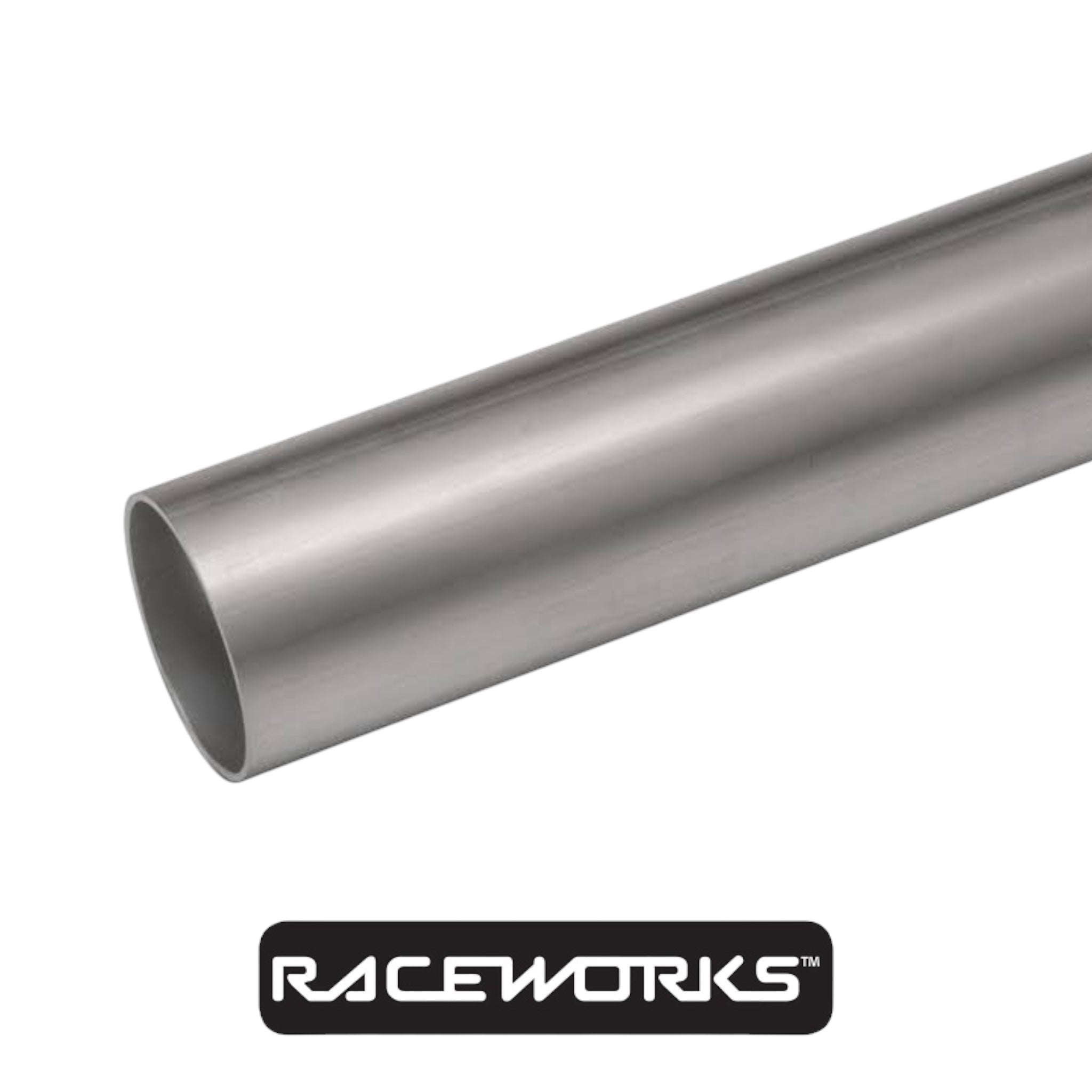 Raceworks aluminium tube 4.00 inch straight 610mm long 2.0mm ITS-400L by Fast Industries