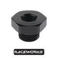 Raceworks AN-10 ORB Male To Female 1/8 NPT Reducer RWF-813-10-02BK by Fast Industries