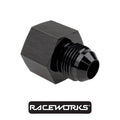 Raceworks AN-12 To AN-10 Female To Male Reducer RWF-950-12-10BK by Fast Industries