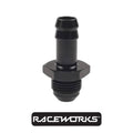 Raceworks AN-6 Male Flare To 5/16” (AN-5) Barb RWF-717-06-05BK by Fast Industries