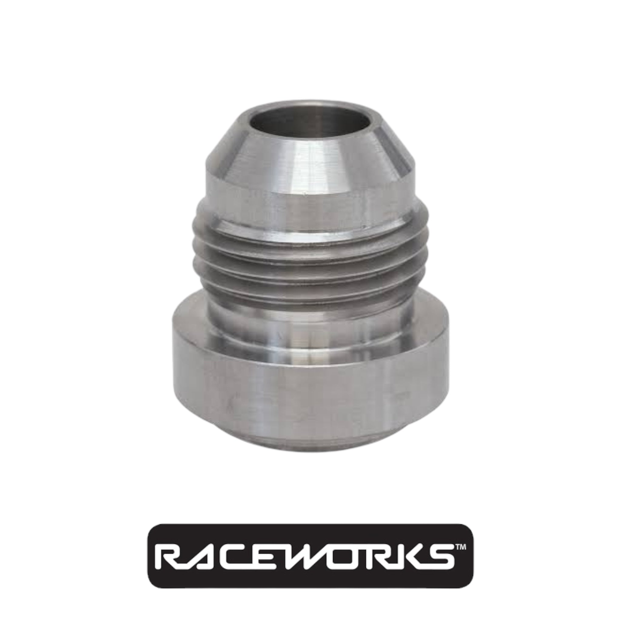 Raceworks AN-8 Stainless Steel Weld On Fitting RWF-999-08-SS by Fast Industries