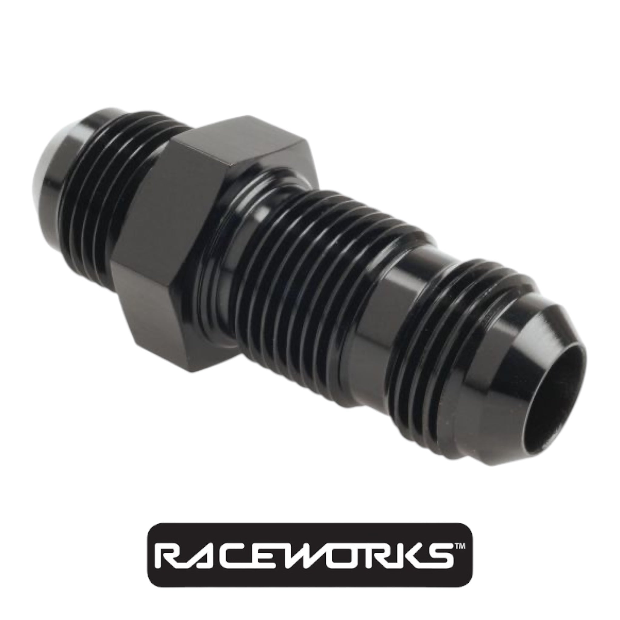 Raceworks Bulkhead Flare AN-10 RWF-832-10BK by Fast Industries