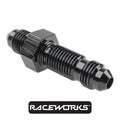 Raceworks Bulkhead Flare AN-4 RWF-832-04BK by Fast Industries