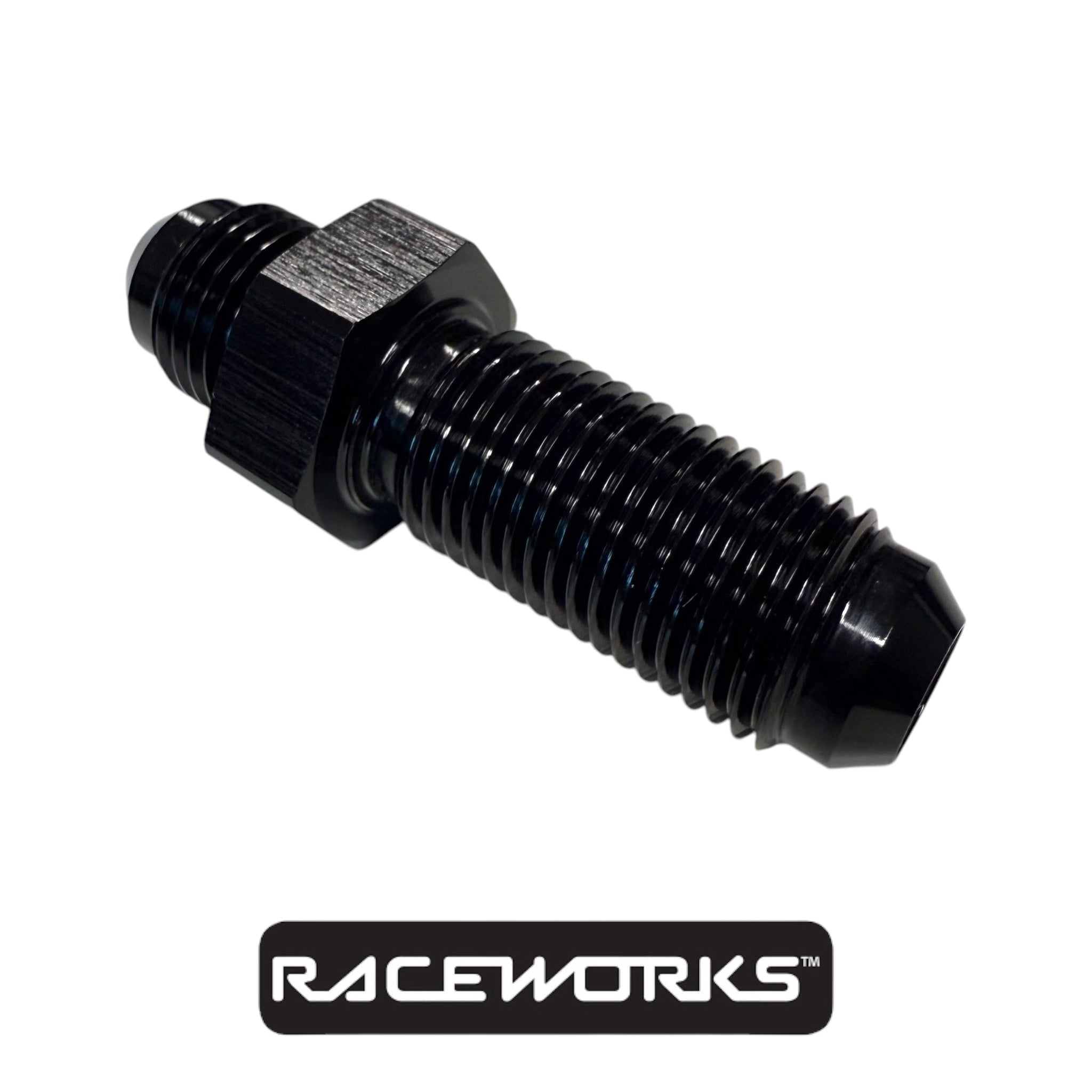 Raceworks Bulkhead Flare AN-6 RWF-832-06BK by Fast Industries