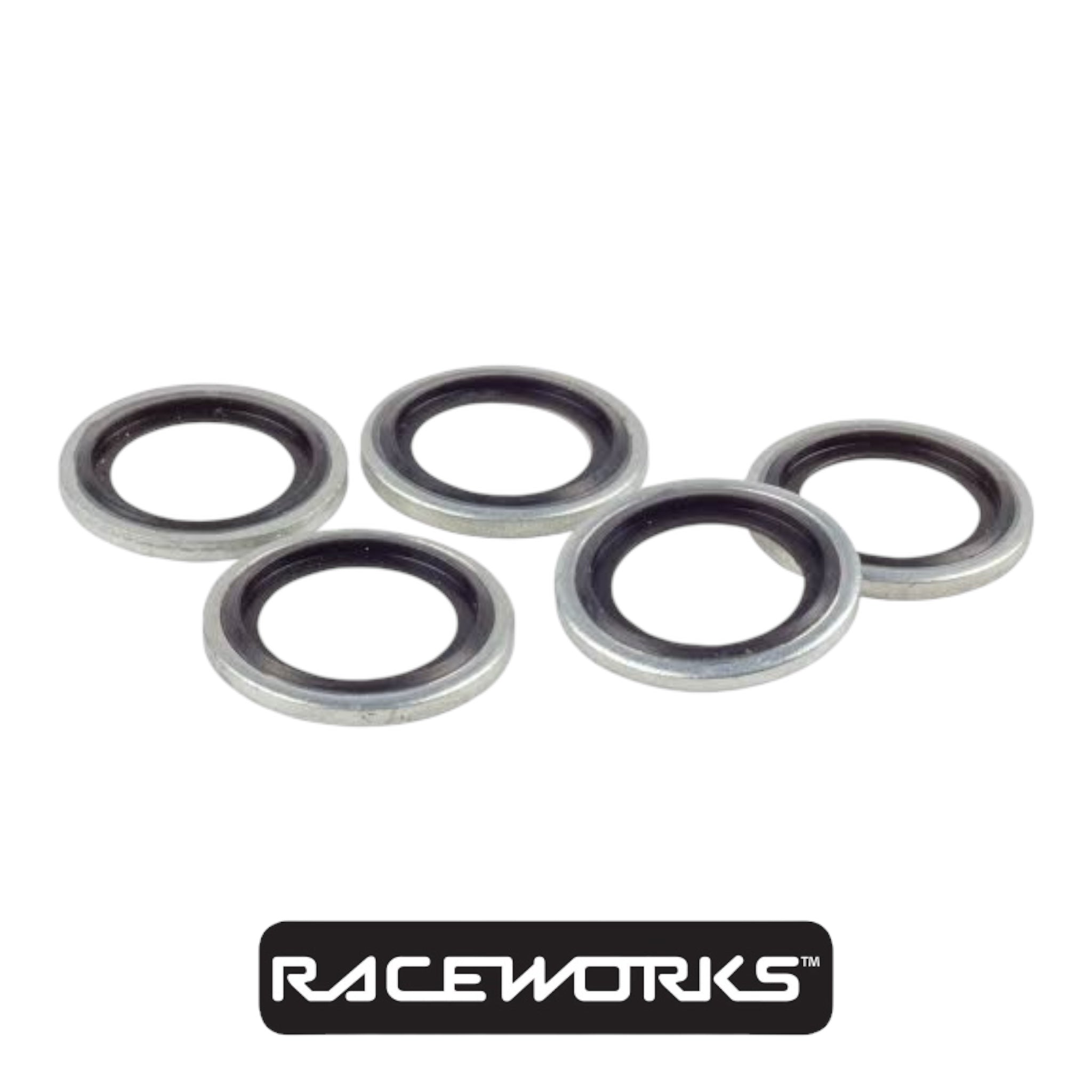 Raceworks Dowty Seal ID 16mm 5 Pack RWF-180-16MM by Fast Industries