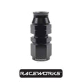 Raceworks Female AN-6 to 3/8” Straight Tube Adapter RWF-619-06-06BK by Fast Industries