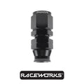Raceworks Female to AN-6 To 5/16” Tube Adaptor RWF-619-06-05BK by Fast Industries