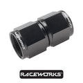 Raceworks Female to Female Swivel AN-10 Straight RWF-131-10BK by Fast Industries