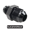 Raceworks Male Flare Reducer AN-10 to AN-8 RWF-815-10-08BK by Fast Industries