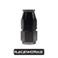 Raceworks PTFE Hose Fitting AN-6 Straight RWF-201-06BK by Fast Industries