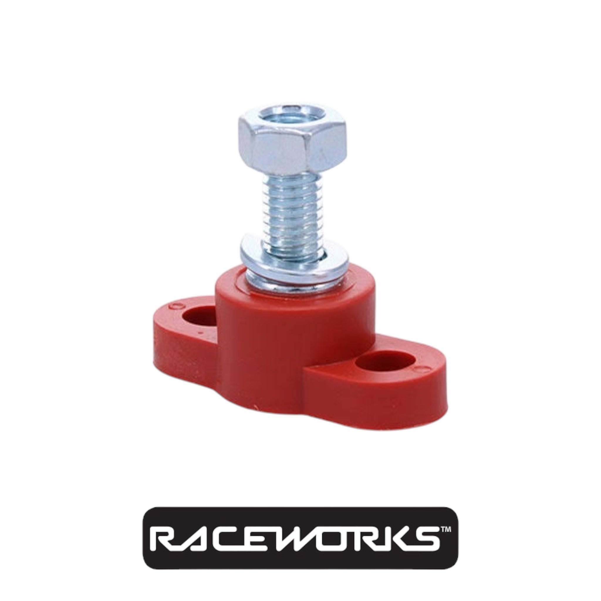 Raceworks Red 3/8 UNC 250A Power Post VPR-060 by Fast Industries