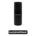 Raceworks Silicone Hose Straight 2.25” (57MM) x 254MM Black SHS-225BKM by Fast Industries