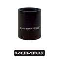 Raceworks Silicone Hose Straight 3” (76MM) X 75MM Black SHS-300BK by Fast Industries