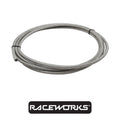 Raceworks Stainless Steel Braided PTFE E85 Hose AN-6 5 Metres RWH-200-06-5M by Fast Industries