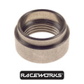 Raceworks Stainless Steel Oxygen Sensor Stepped Bung RWF-989-M18-SS-S by Fast Industries