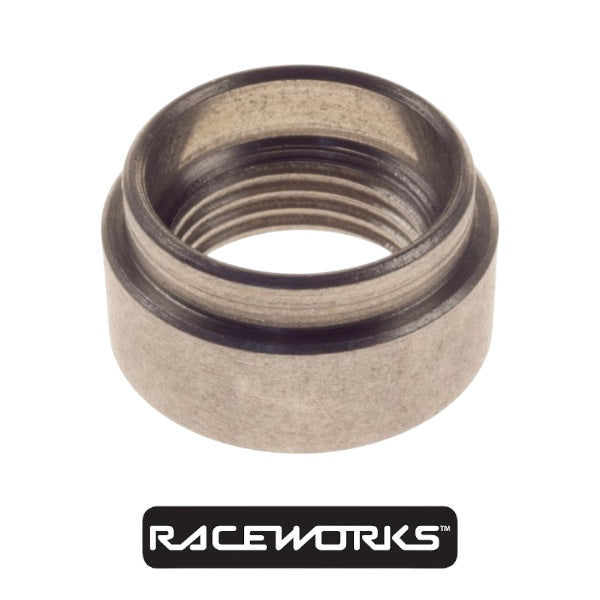 Raceworks Stainless Steel Oxygen Sensor Stepped Bung RWF-989-M18-SS-S by Fast Industries