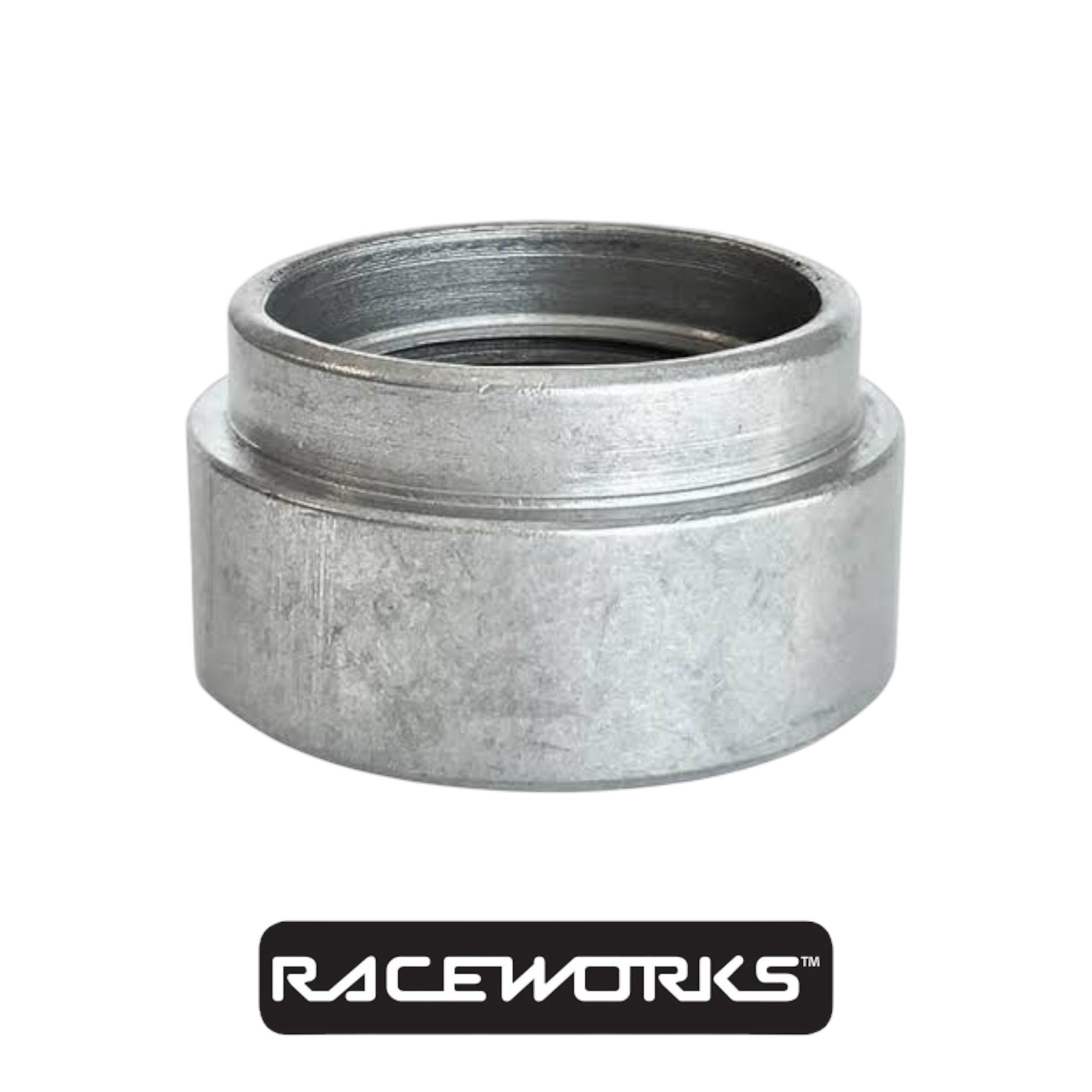 Raceworks Steel Oxygen Sensor Stepped Bung RWF-989-M18-S-S by Fast Industries