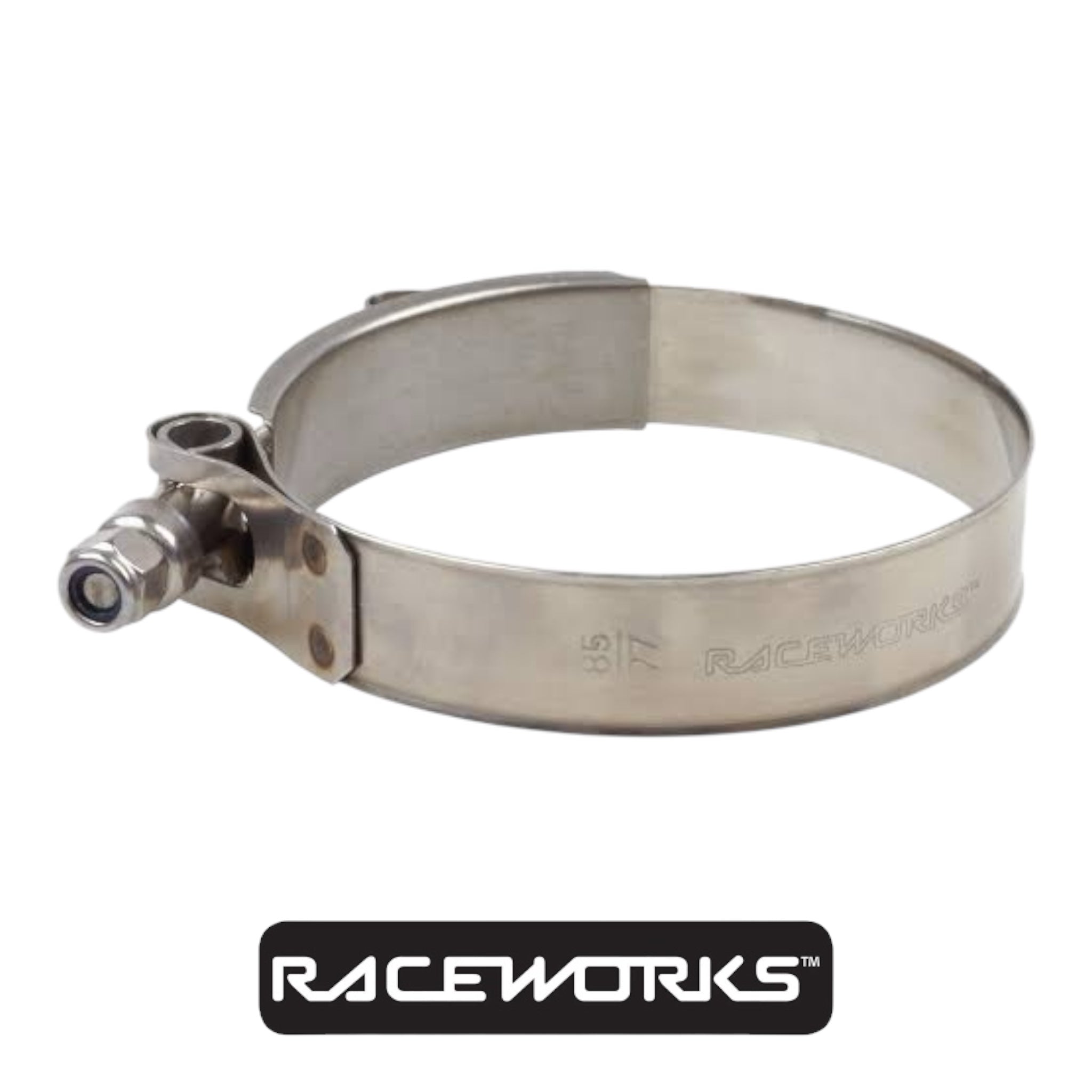 Raceworks T-Bolt Clamp to suit 3”/76mm hose (89-91mm) by Fast Industries