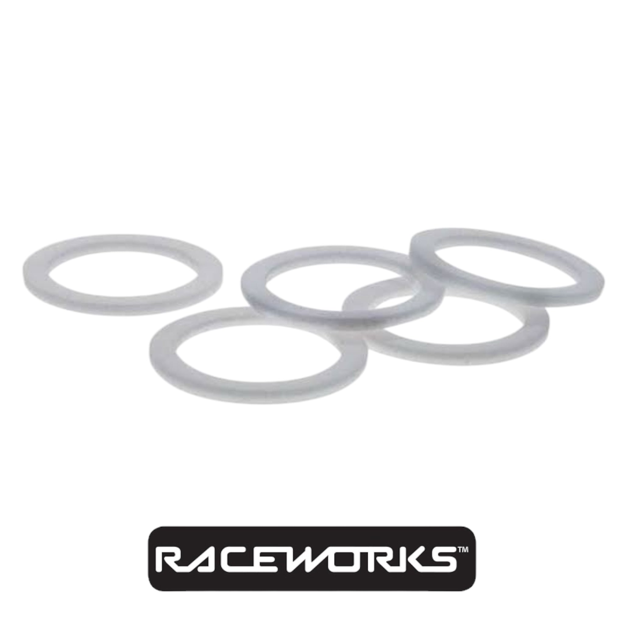 Raceworks Teflon Washers AN-10 ID22mm OD28mm T1.5 5 pack RWF-903-10 by Fast Industries