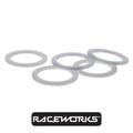 Raceworks Teflon Washers AN-4 ID11mm OD16mm T1.5 5 Pack RWF-903-04 by Fast Industries