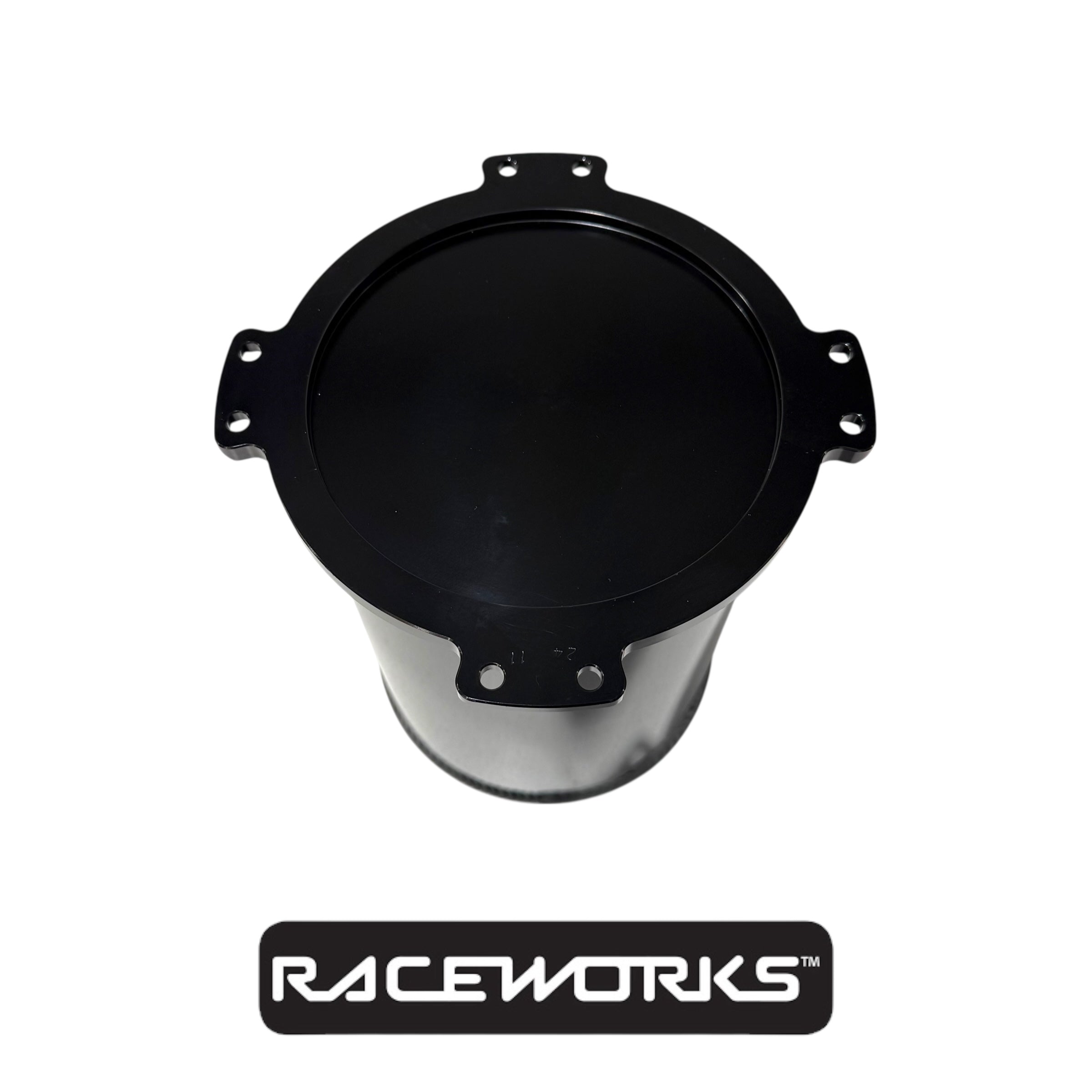 Raceworks Twin Pump 2.8L Surge tank ALY-083BK by Fast Industries